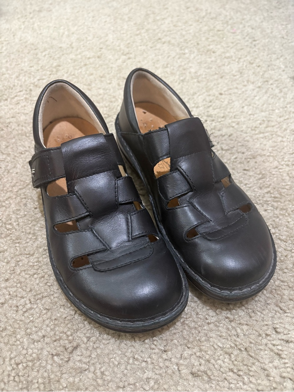 Finn Comfort Quebec Black Nappa shoe 38